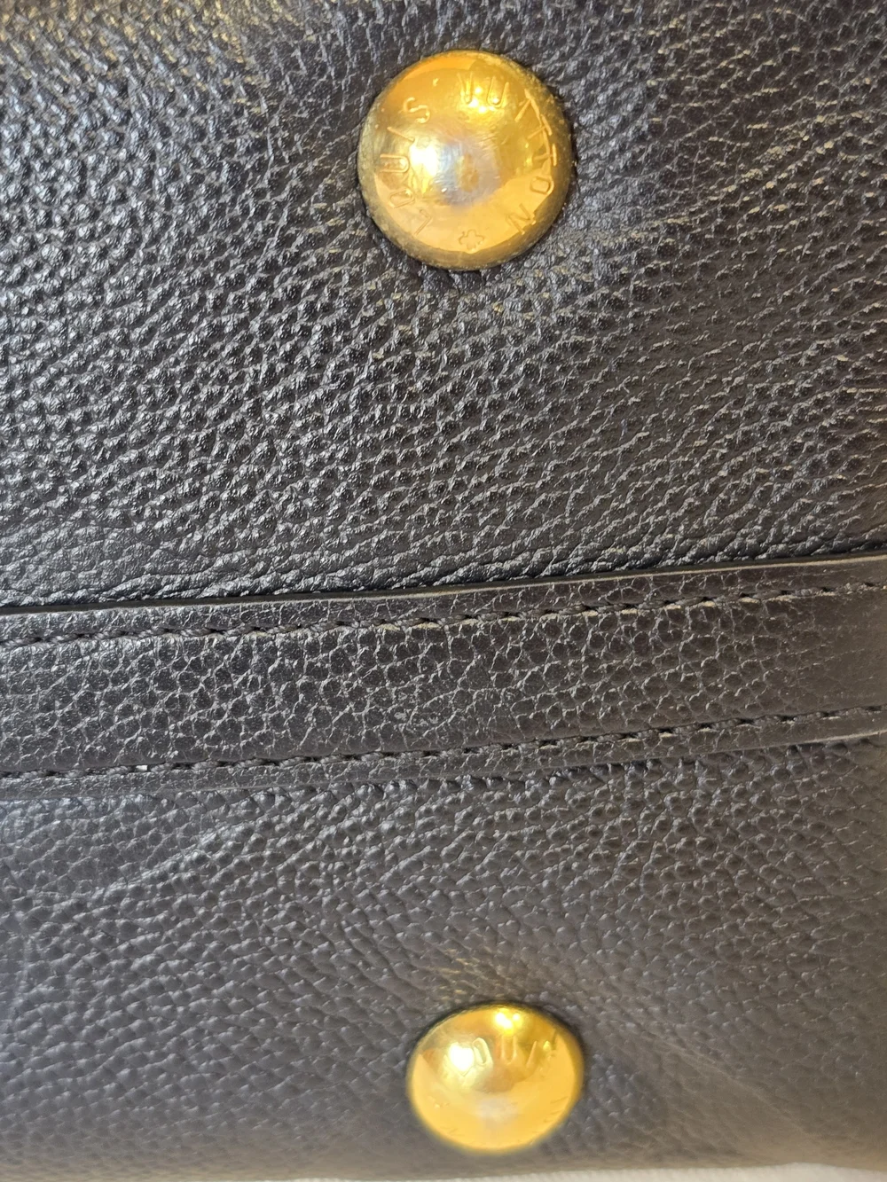 Louis Vuitton Empreinte Graceful PM Noir Black Full Set Pouch Box NFC